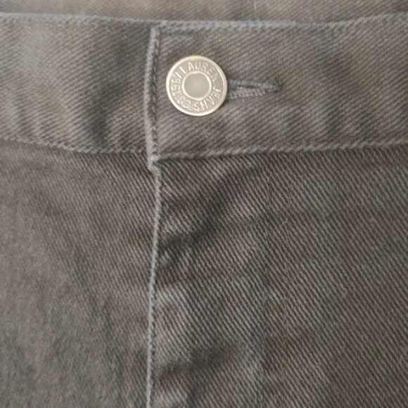 Lauren Jeans Co Ralph Lauren Black Straight Leg Jeans Womens Size 10 Stretch - Picture 5 of 9